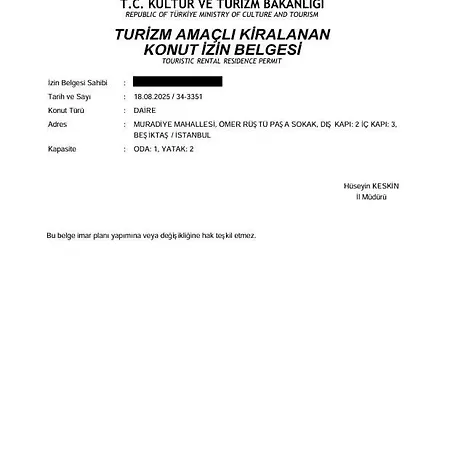 Cute Intimate Airy 1bed1bath Nisantasi Home! #405